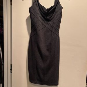 Grey wool sleeveless Bailey 44 dress
